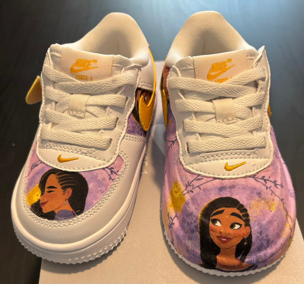 Customized Air Force One’s (Big Kid’s Sizes)