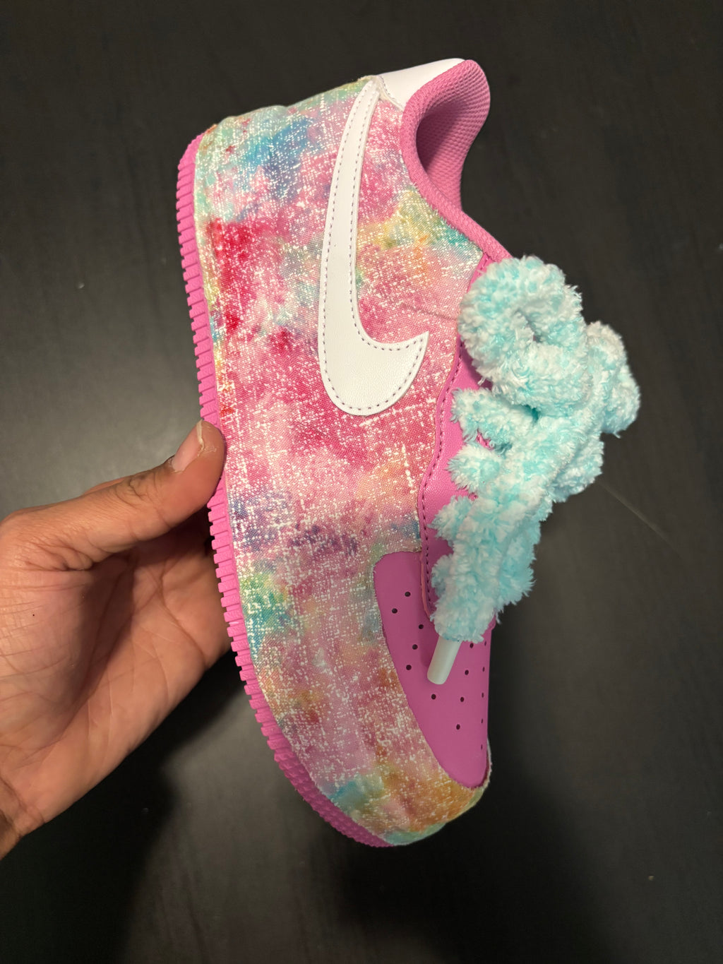 Customized Air Force One’s (Big Kid’s Sizes)